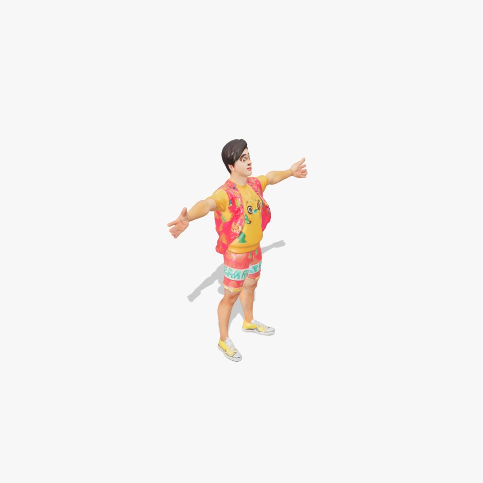 Colorful Teenager Outfit model pack